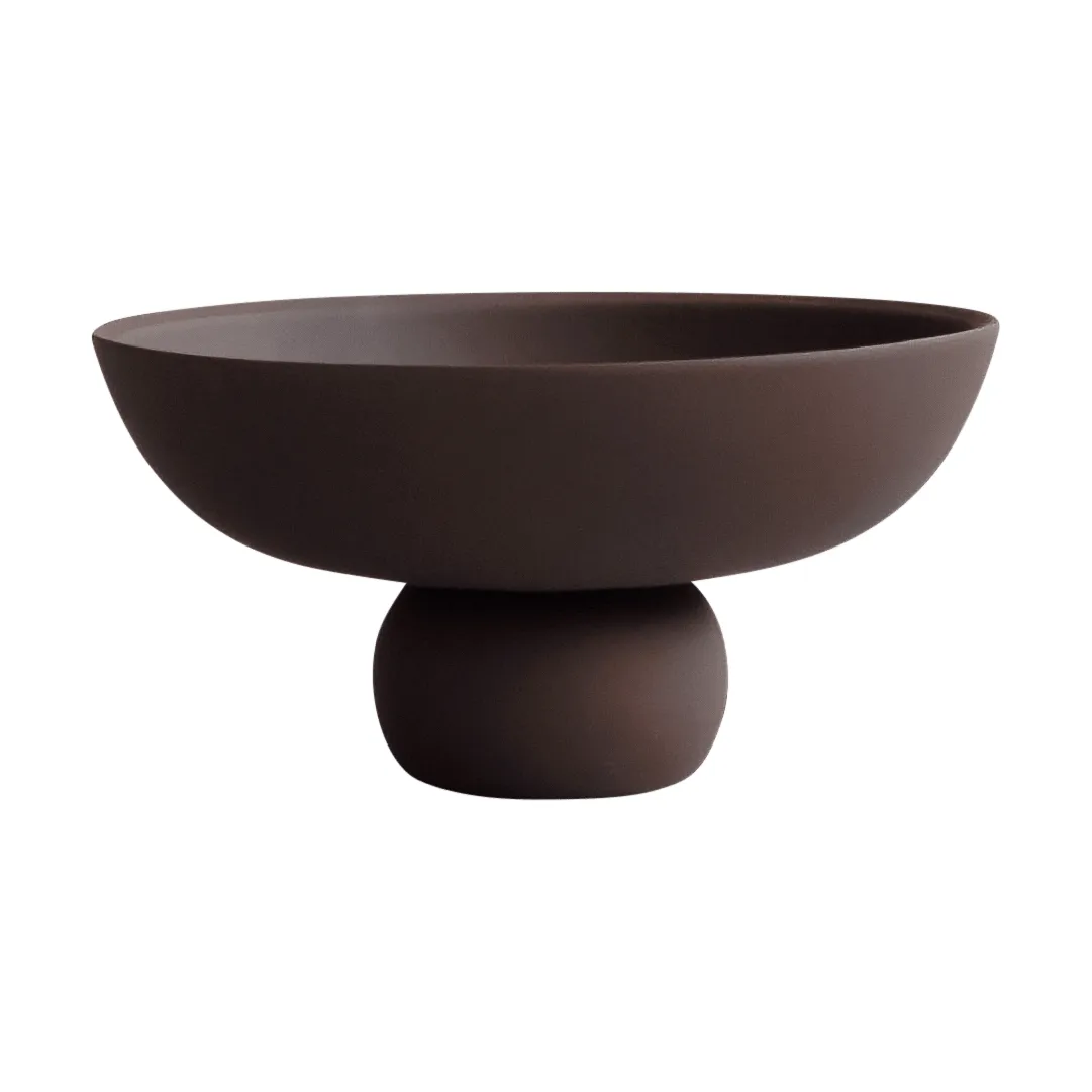 Baburu bowl Ø20 cm, Chocolate brown 101 Copenhagen