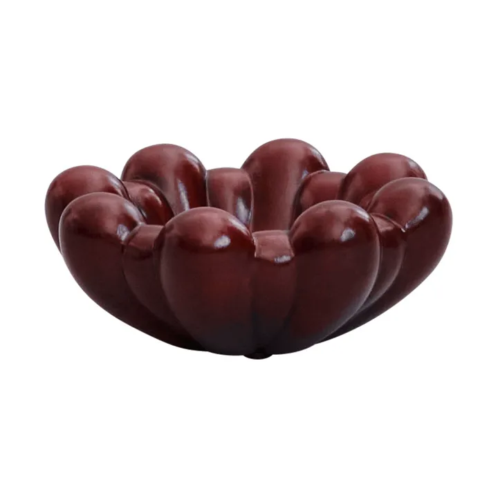 Bloom tray bowl mini - Maroon - 101 Copenhagen