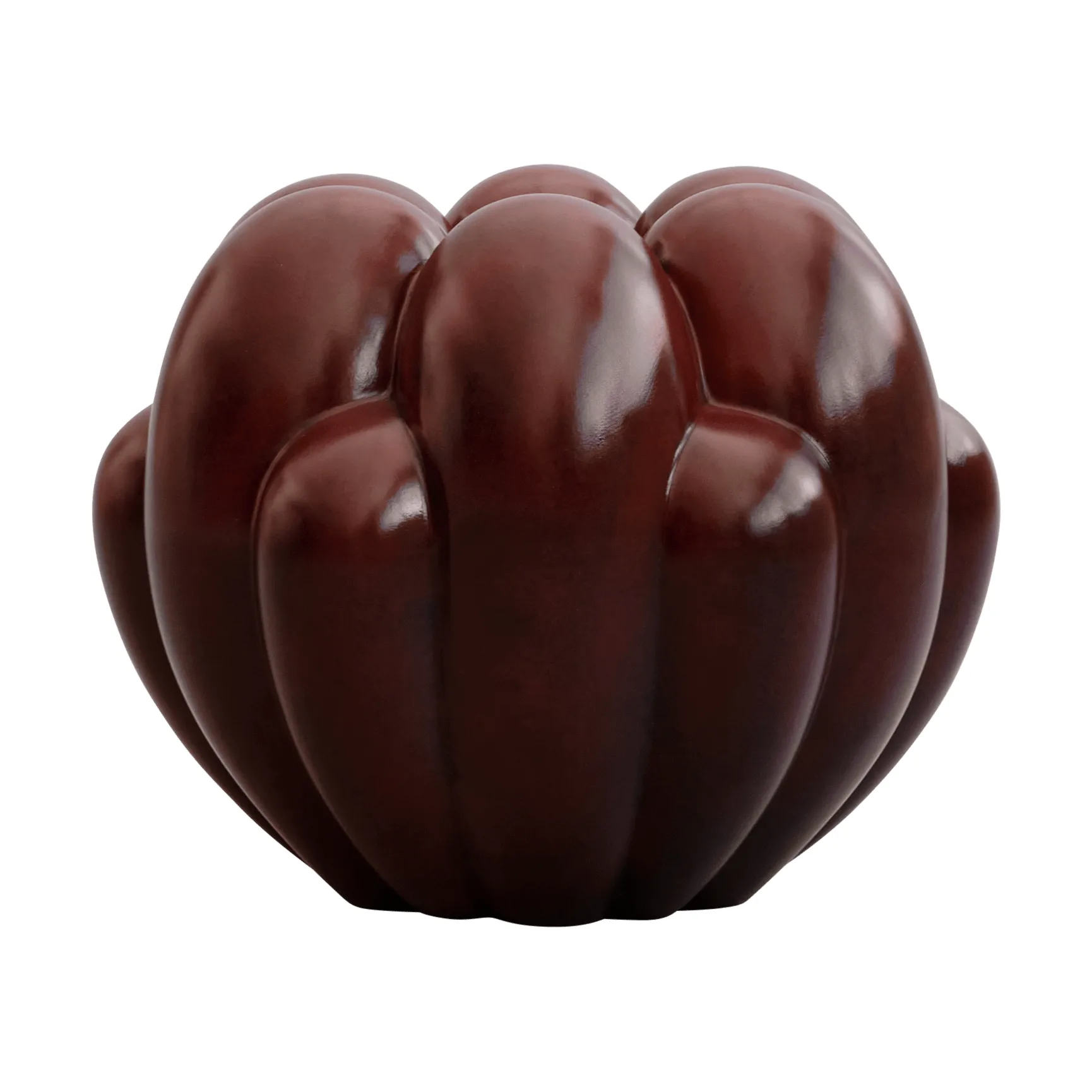 Bloom vase mini, Maroon 101 Copenhagen