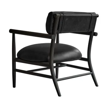 Nama lounge chair - Aniline leather black - 101 Copenhagen