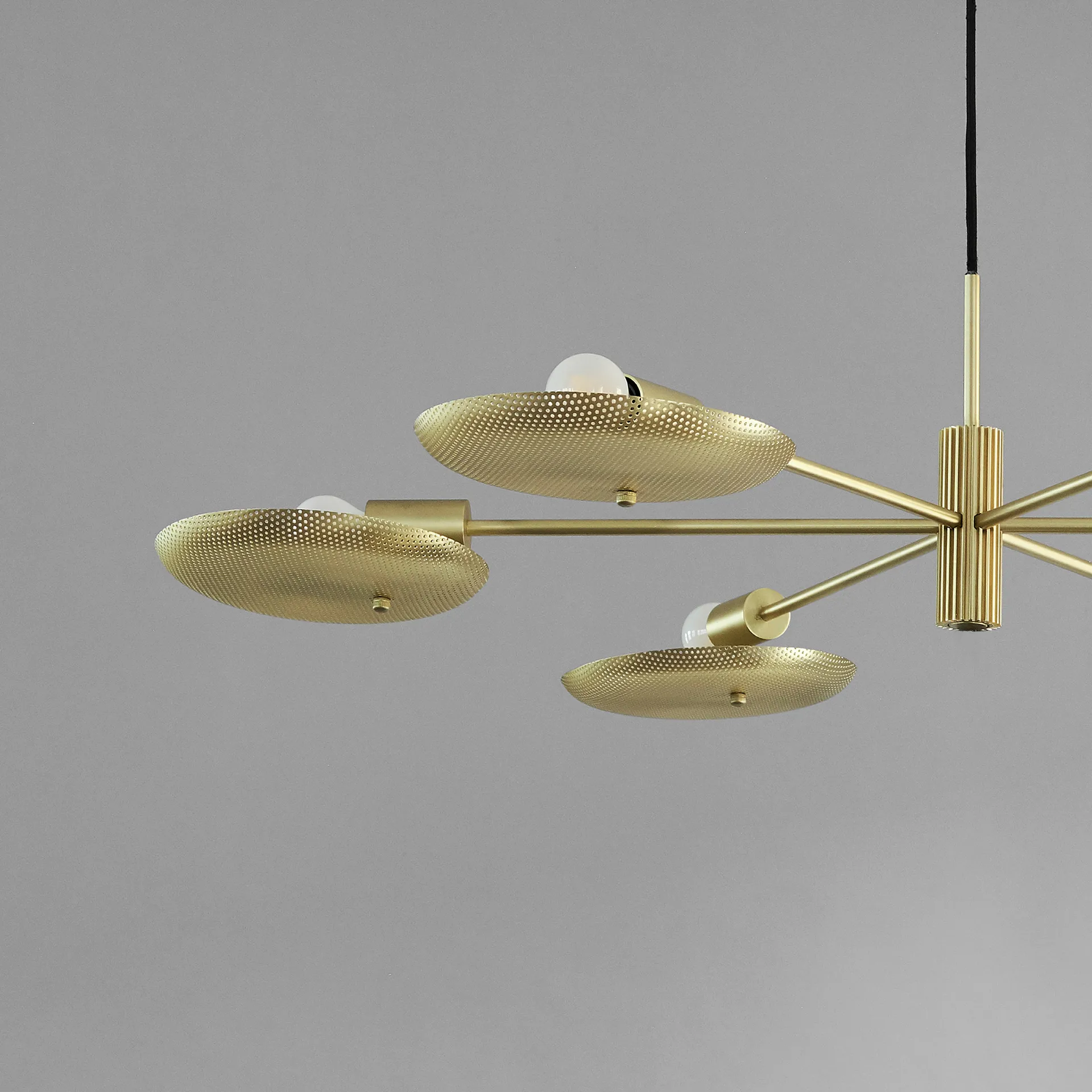 Papillion chandelier perforated, Brass 101 Copenhagen