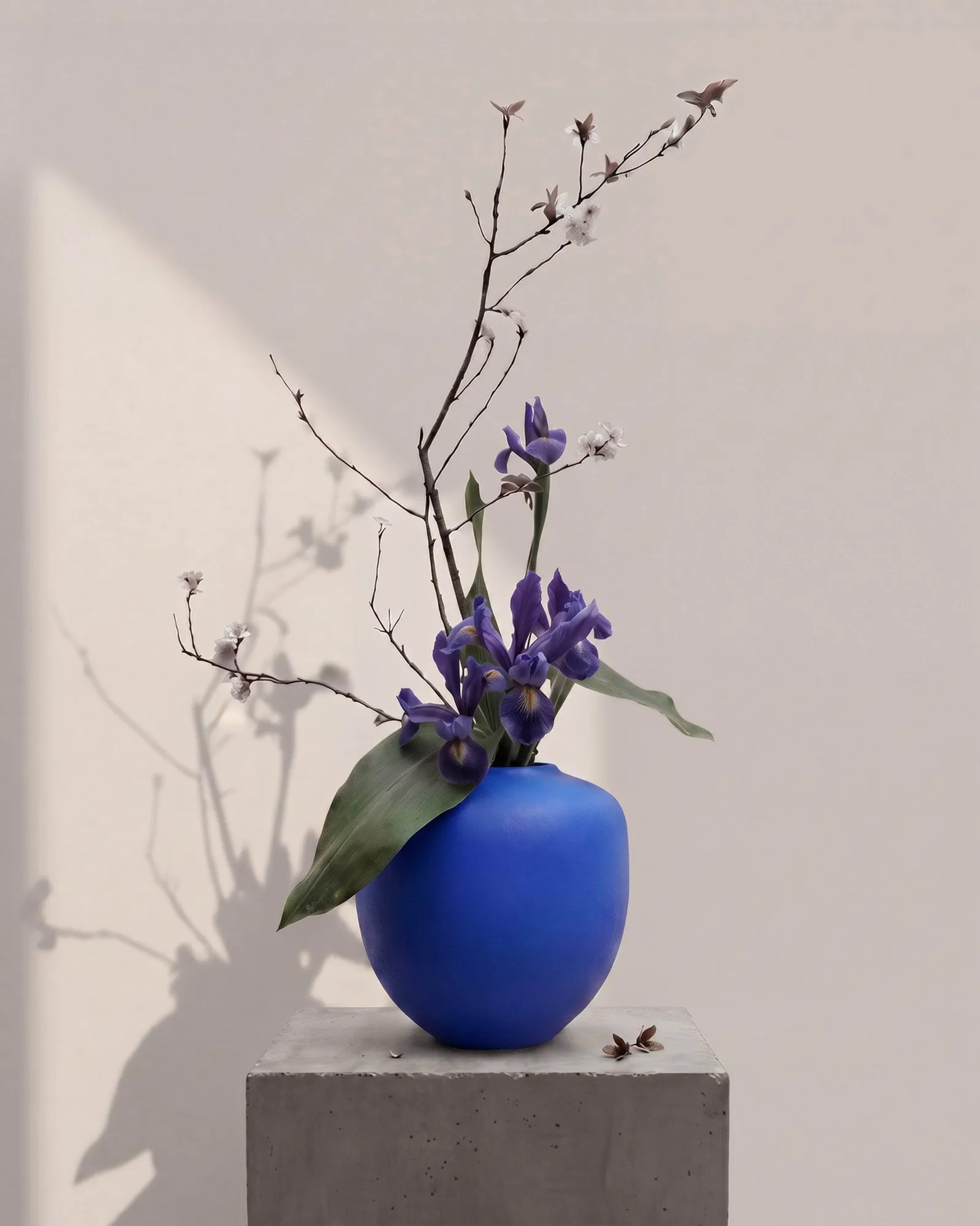 Sunao tray medium 30 cm, Marrakech blue 101 Copenhagen