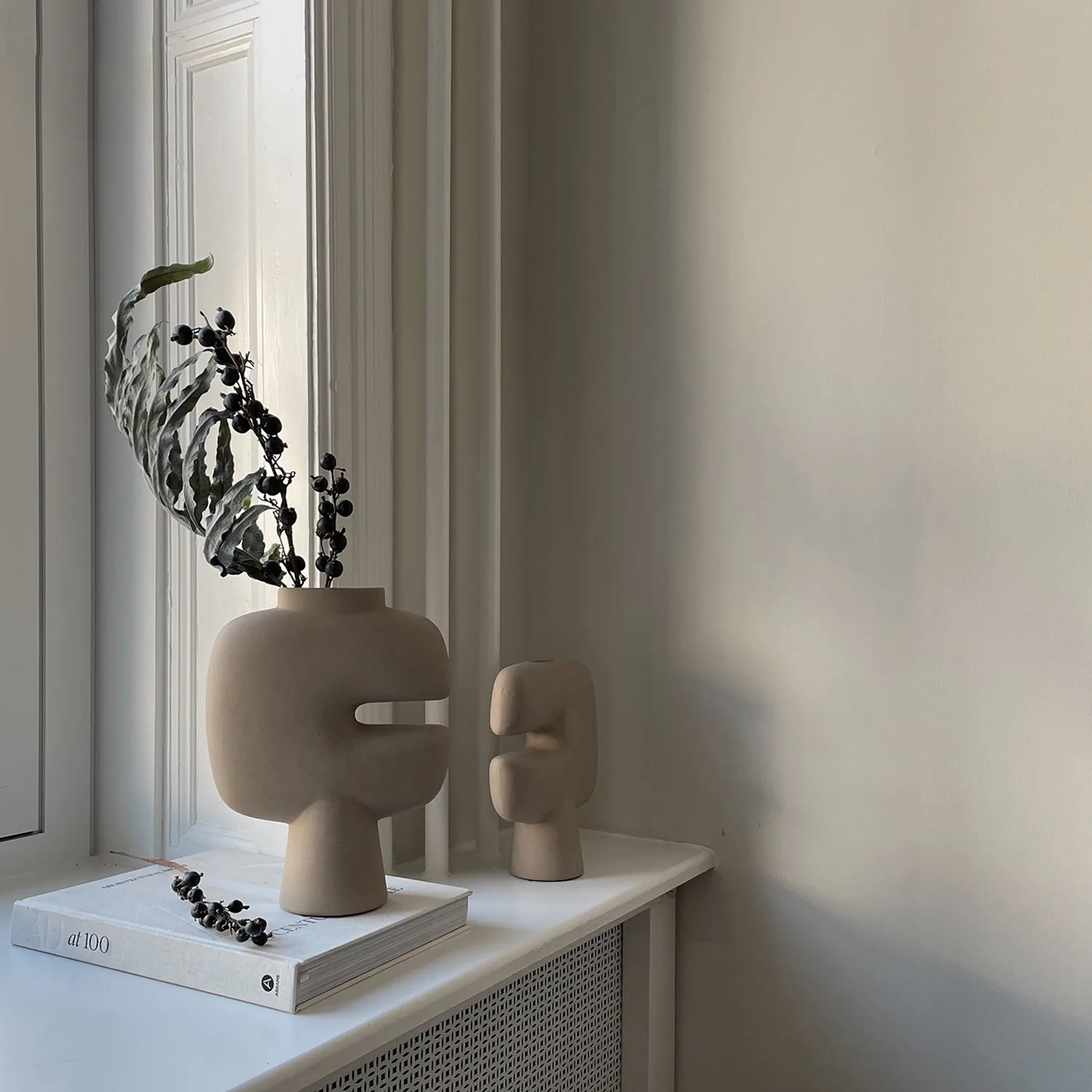 Tribal vase medio, Sand 101 Copenhagen