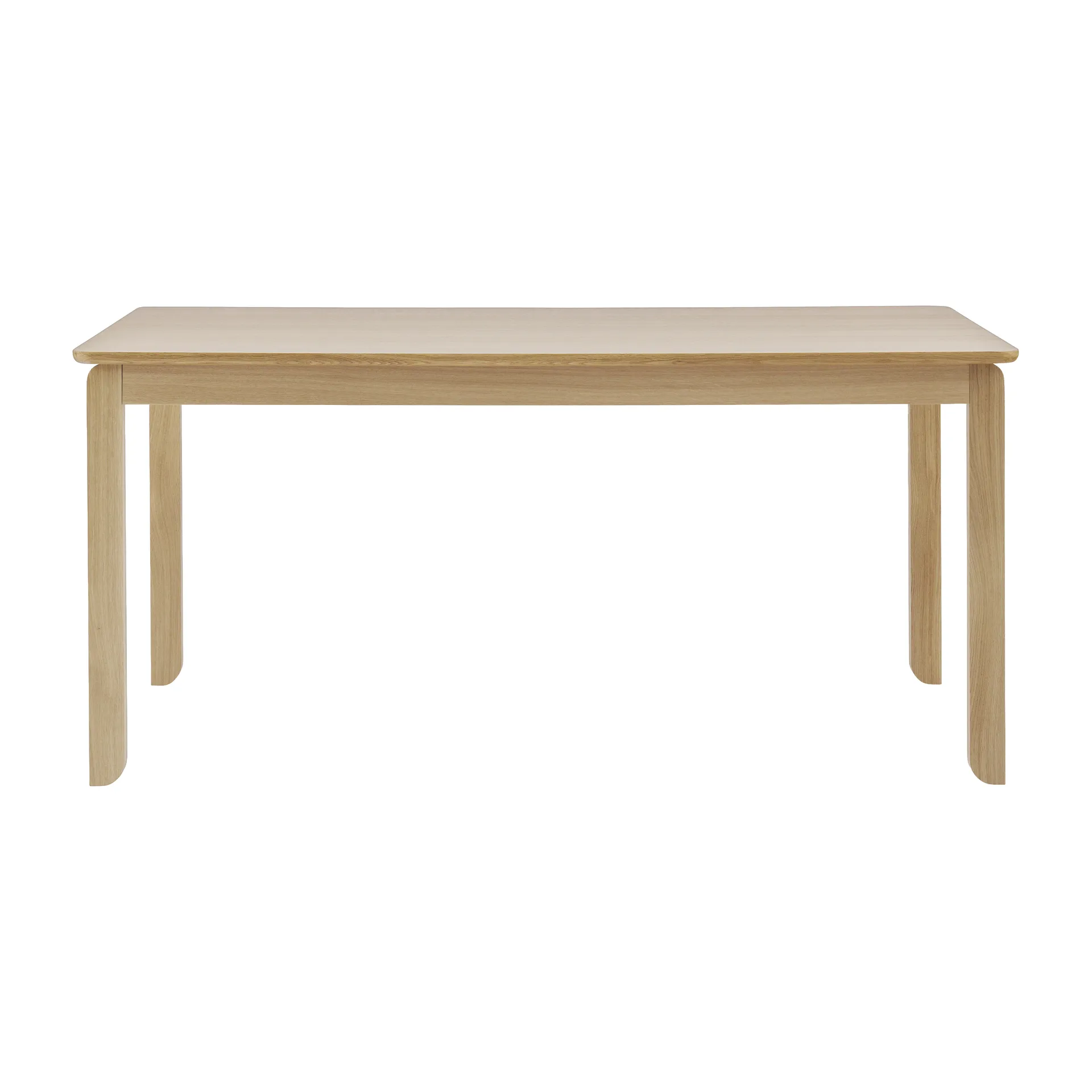 Alfred dining table, White pigmented oak, 90x220 cm 1898