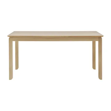 Alfred dining table - White pigmented oak, 90x220 cm - 1898