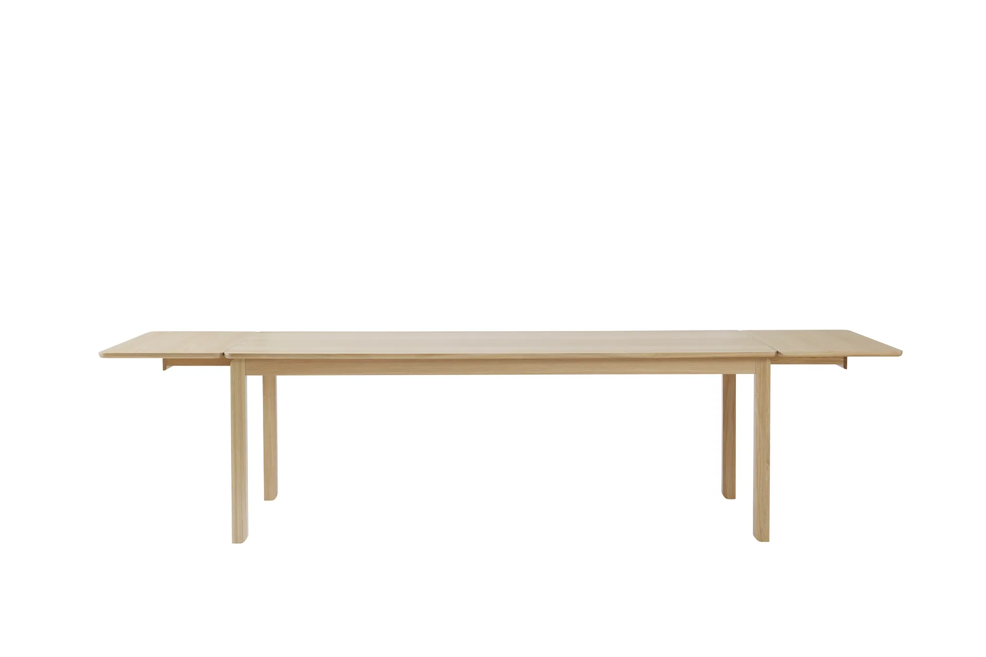 Alfred dining table, White pigmented oak, 90x220 cm 1898