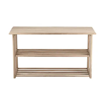 Bäckebo shoe rack with seat - Oak, 80x48x30 cm - 1898