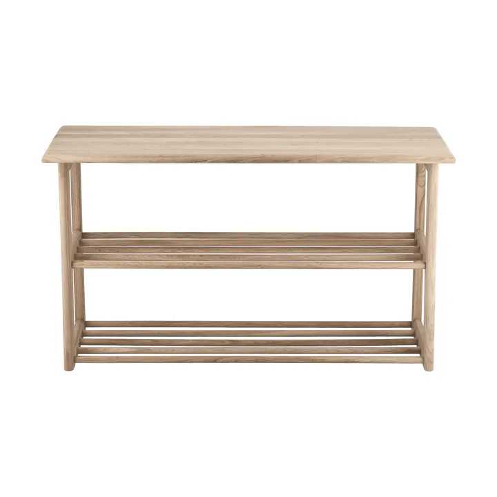 Bäckebo shoe rack with seat - Oak, 80x48x30 cm - 1898