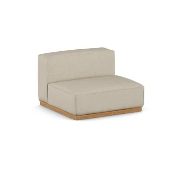 Bergsdal 1.5-seater armchair - Bern beige 0341-Oak-stained ash, 1,5-seater - 1898