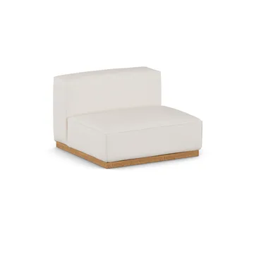 Bergsdal 1.5-seater armchair - Caleido beige 9600-Oak-stained ash, 1,5-seater - 1898
