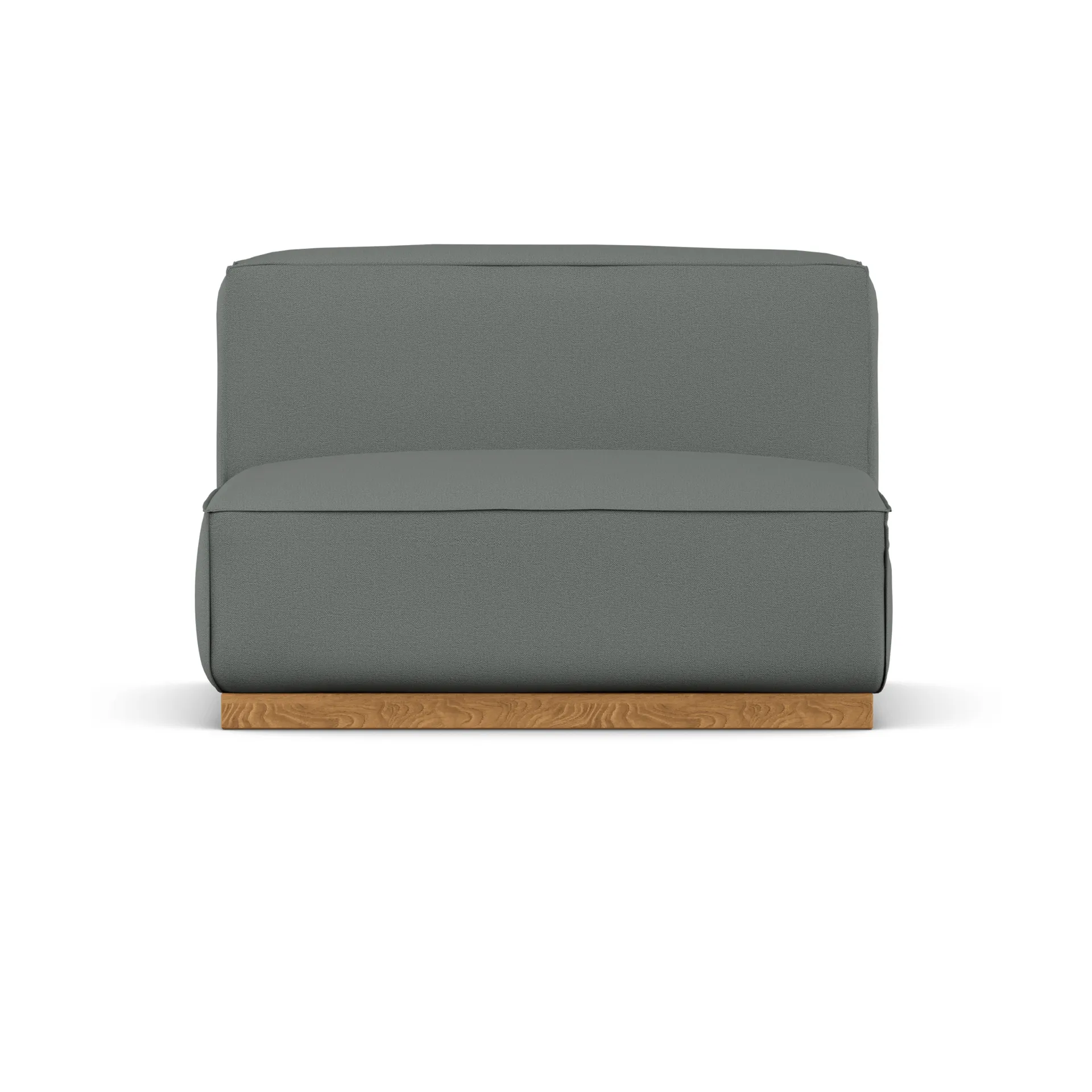 Bergsdal 1.5-seater armchair, Caleido grey 1240-Oak-stained ash, 1,5-seater 1898