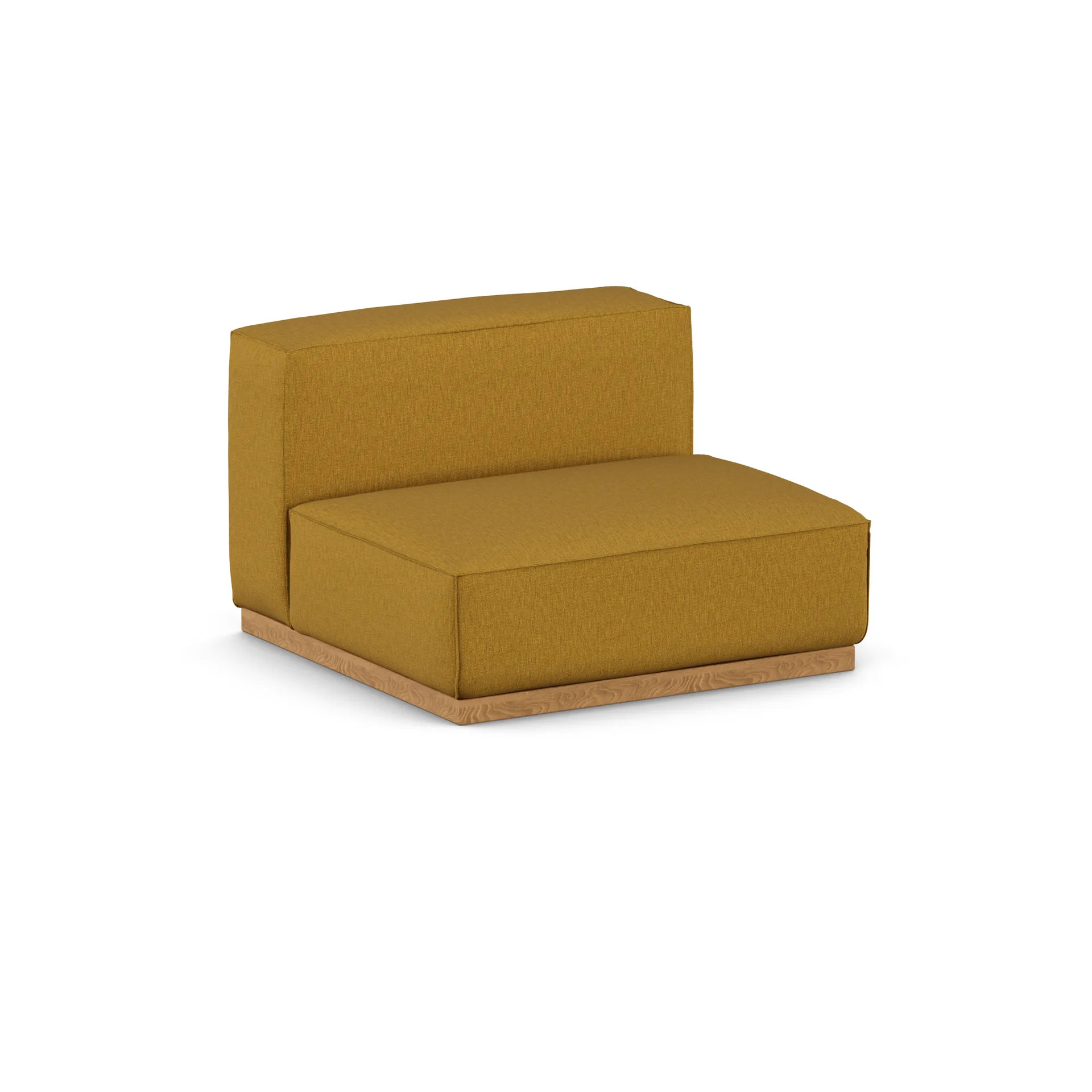 Bergsdal 1.5-seater armchair, Luisa mustard 1898