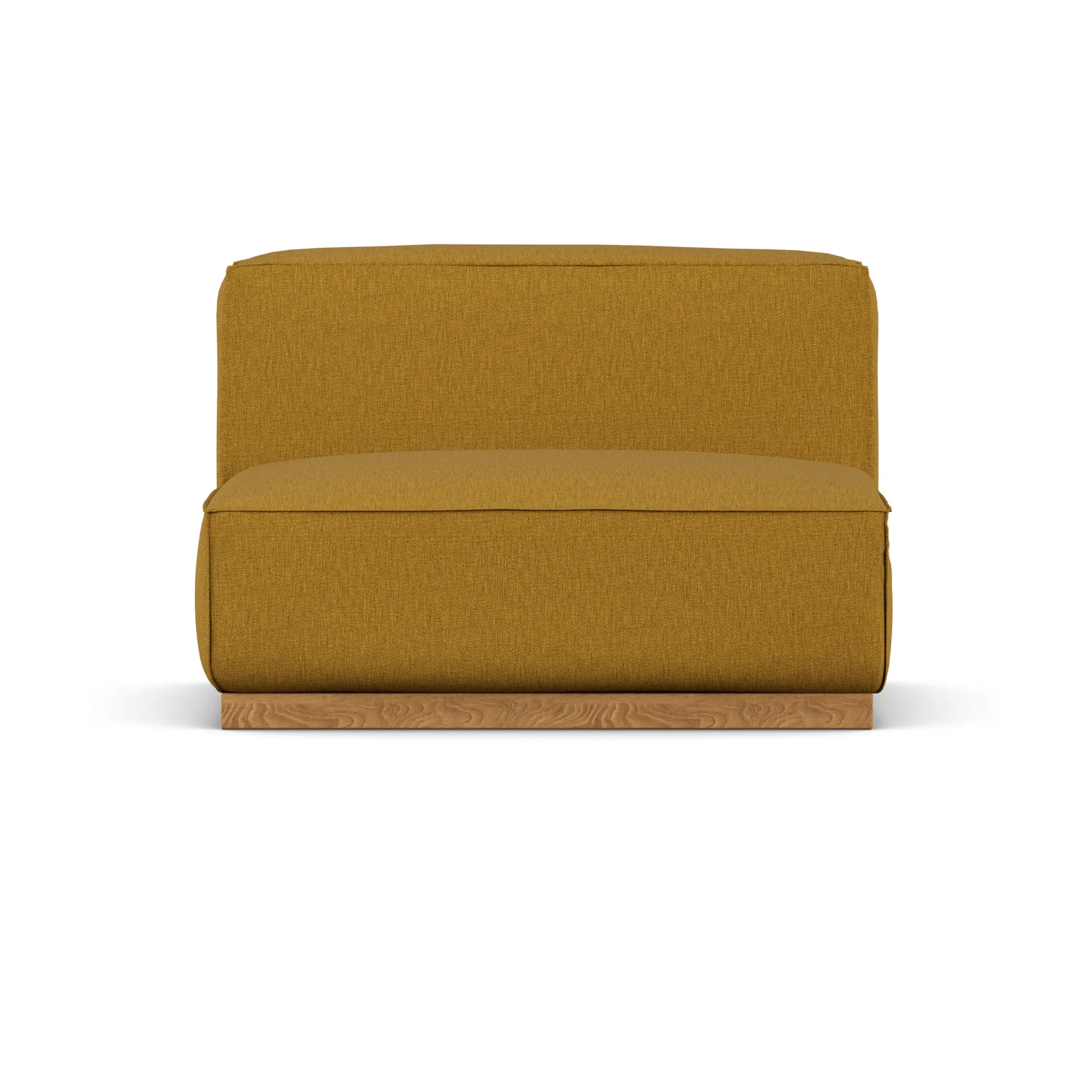 Bergsdal 1.5-seater armchair, Luisa mustard 1898