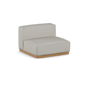 Bergsdal armchair - Same Grey 6673-ecobuffed, 1.5-seater - 1898
