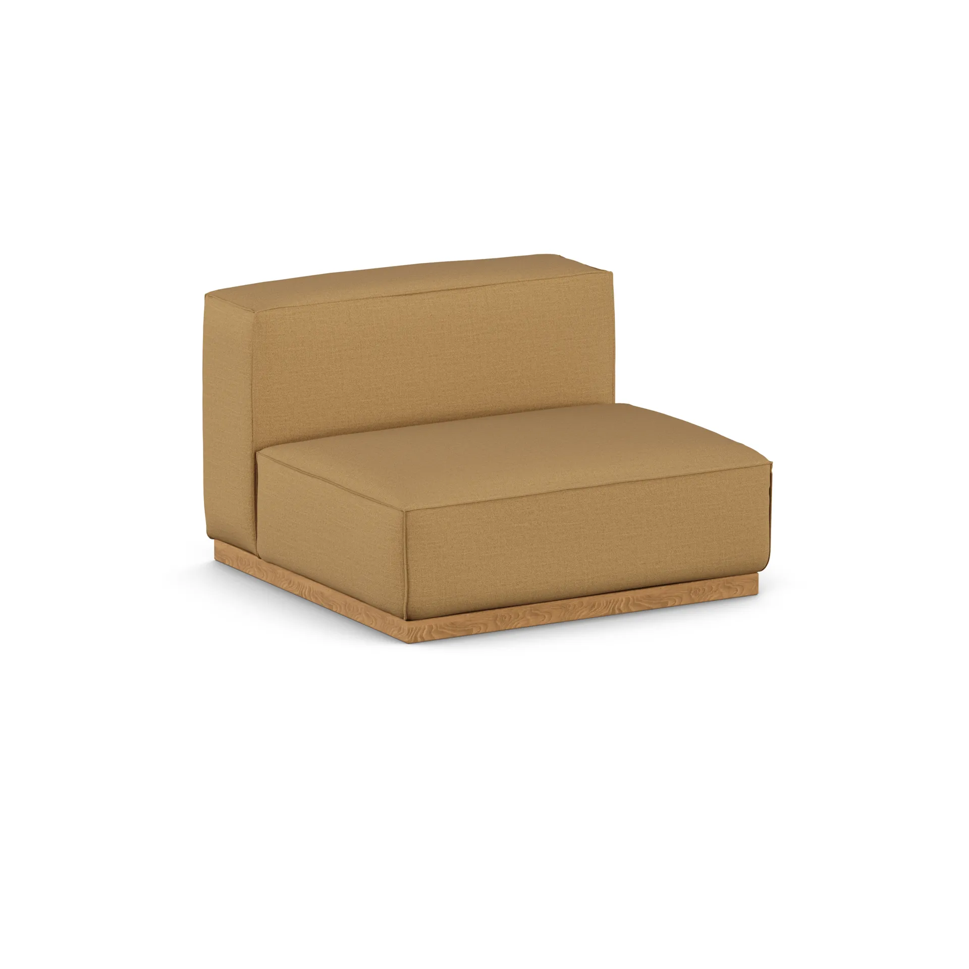 Bergsdal armchair, Same Ochre 6676-oak stained, 1.5-seater 1898