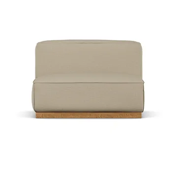 Bergsdal armchair - Same Sand 6672-oak stained, 1.5-seater - 1898