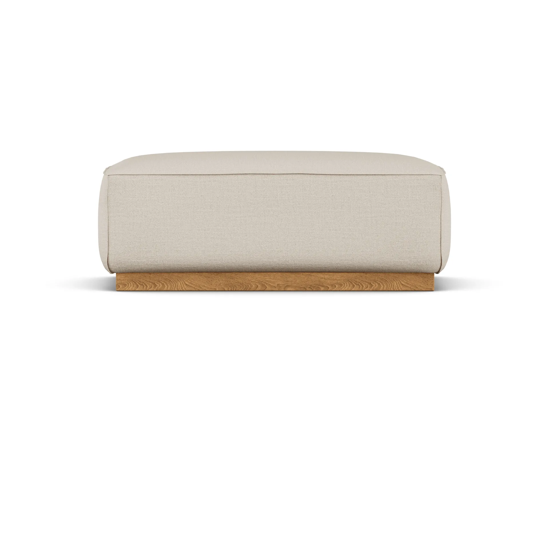 Bergsdal footstool, Same Beige 6670-oak stained 1898