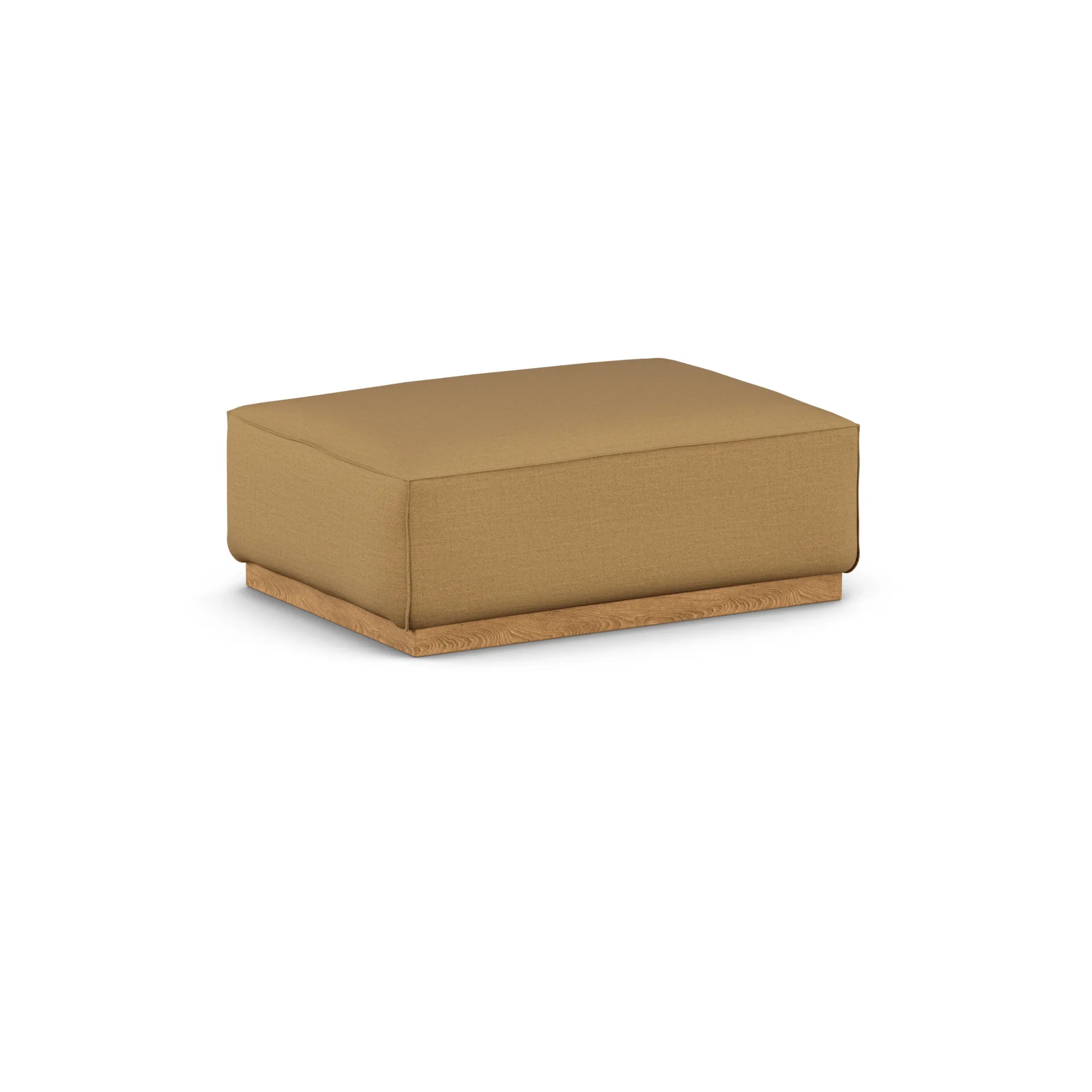 Bergsdal footstool, Same Ochre 6676-oak stained 1898
