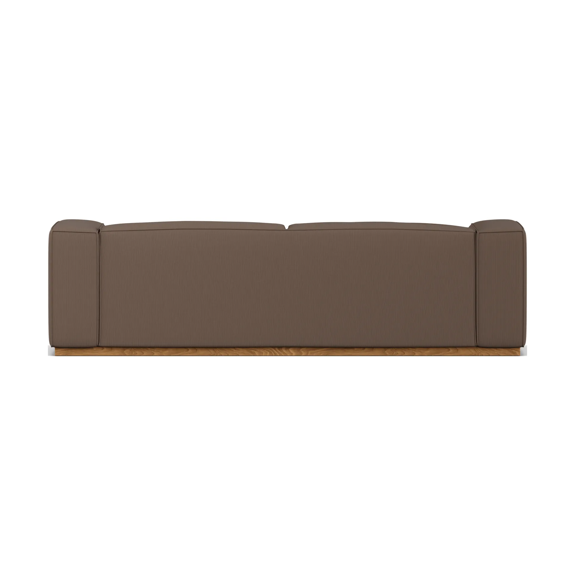 Bergsdal sofa, Jump brown 1955-Oak-stained ash, 3-seater 1898