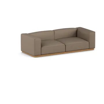 Bergsdal sofa - Same Mole 6674-oak-stained, 3 seater sofa - 1898