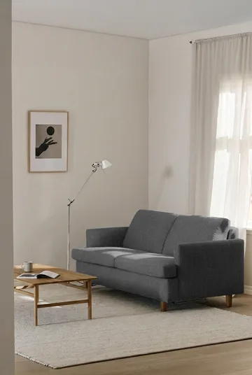Binga 2,5-seater sofa bed - Caleido Grey 1240-oak-stained ash - 1898