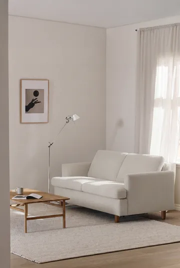 Binga 2,5-seater sofa bed - Jump Off White 1954-oak-stained ash - 1898