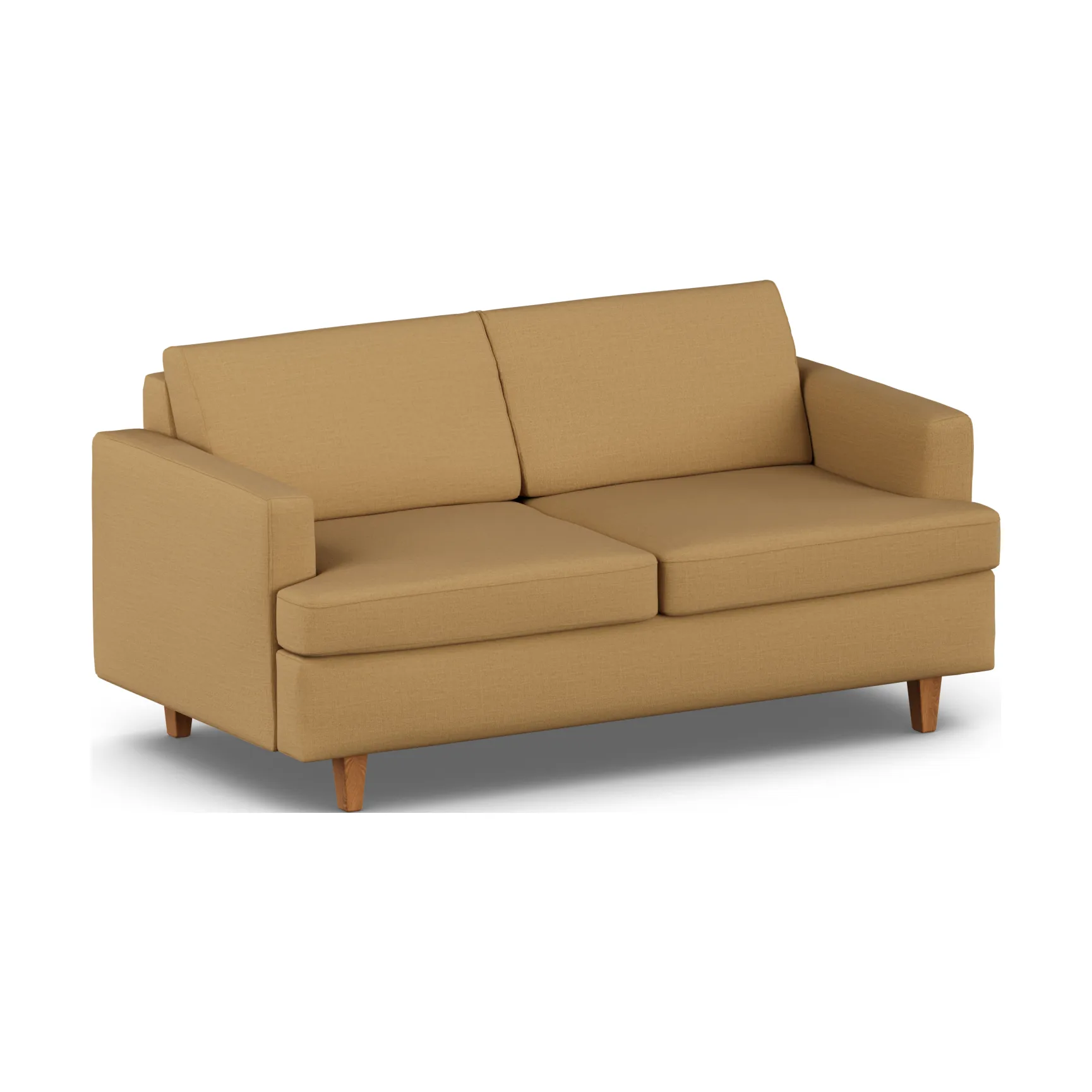 Binga 2,5-seater sofa bed, Same Ochre 6676-oak-stained ash 1898