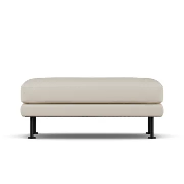 Bredhult footstool - Jump Beige 1956-black steel - 1898