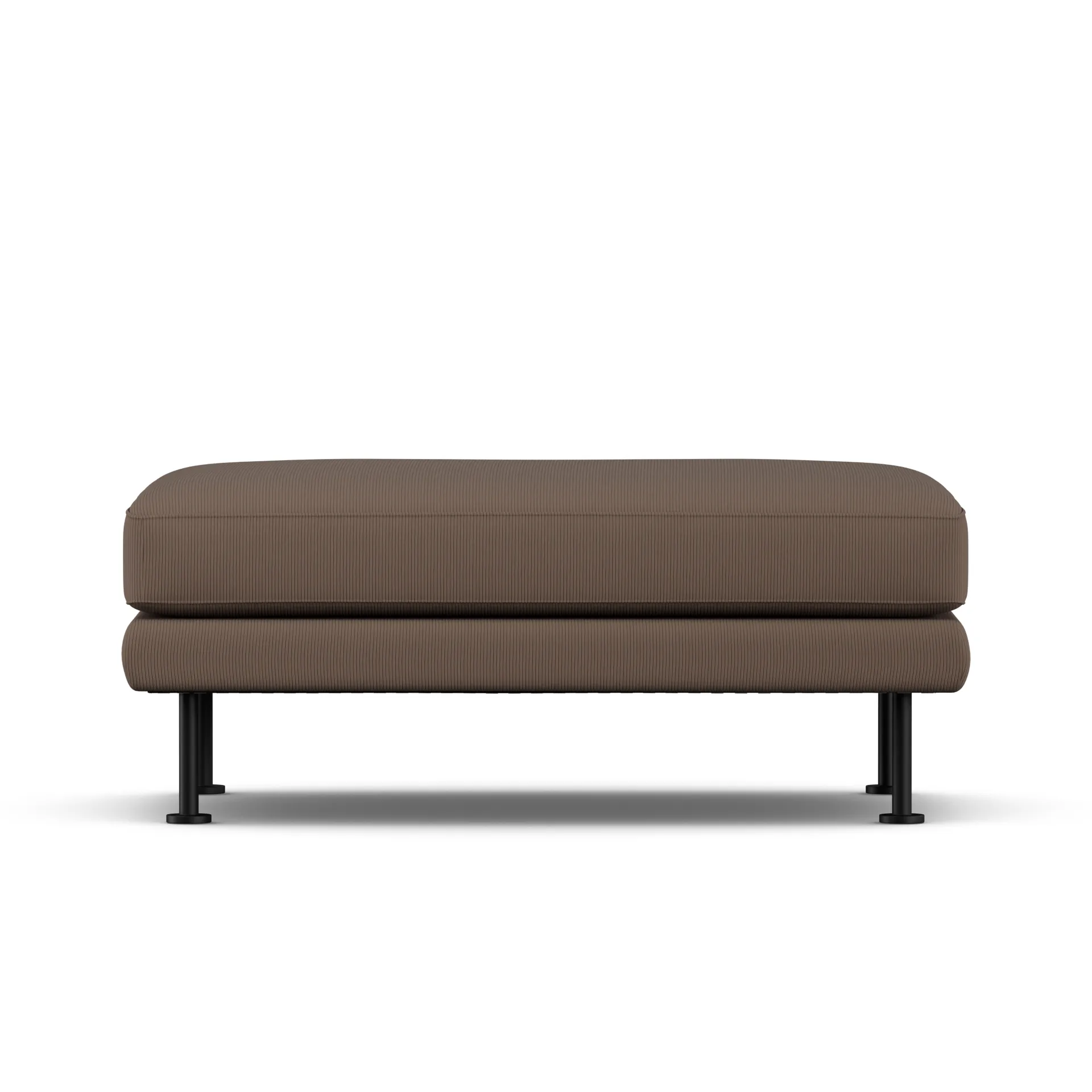 Bredhult footstool, Jump Brown 1955-black steel 1898