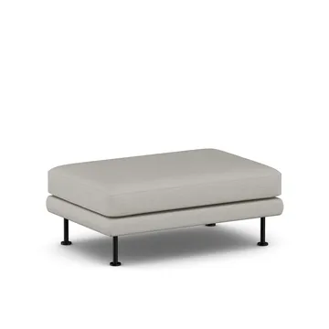 Bredhult footstool - Same Grey 6673-black steel - 1898