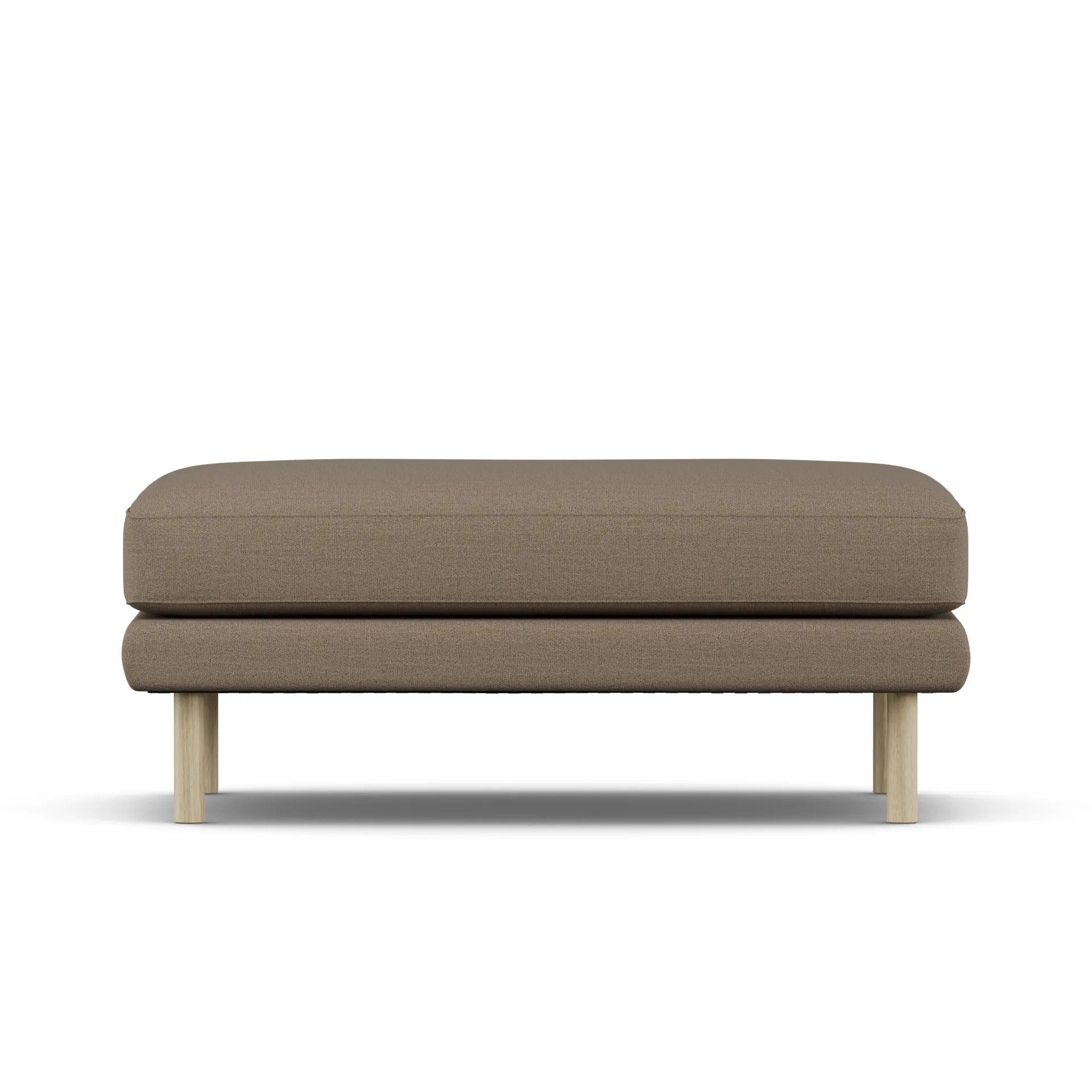 Bredhult footstool, Same Mole 6674-white-oiled oak 1898