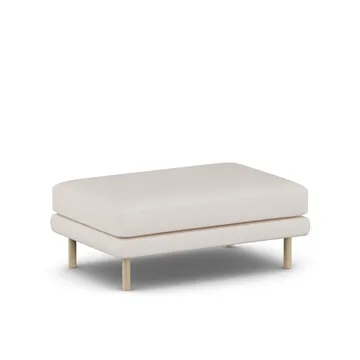 Bredhult footstool - Same Off White 6671-white-oiled oak - 1898