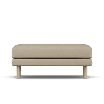 Bredhult footstool - Same Sand 6672-white-oiled oak - 1898