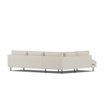 Bredhult sofa - Jump Beige 1956-black steel, 3-seater A2 - 1898