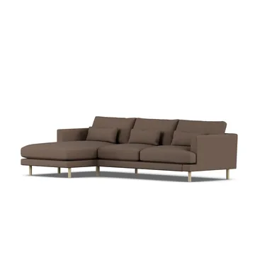 Bredhult sofa - Jump Brown 1955-white-oiled oak, 2,5-seater C2 - 1898