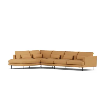 Bredhult sofa - Jump Honey 1959-black steel, 4-seater B2 - 1898