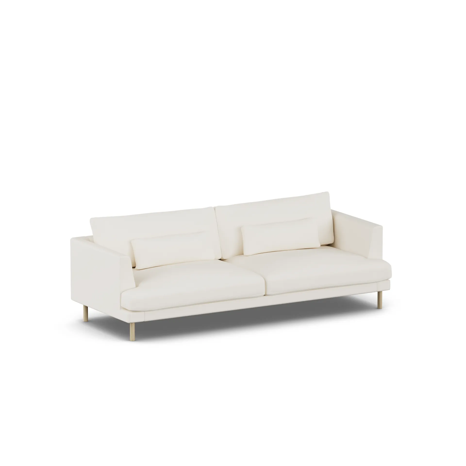 Bredhult sofa, Jump Off White 1954-white-oiled oak, 3-seater 1898