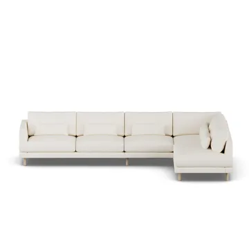 Bredhult sofa - Jump Off White 1954-white-oiled oak, 4-seater B1 - 1898