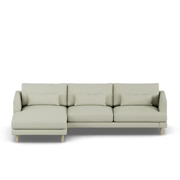 Bredhult sofa - Luiza Beige 3981-white-oiled oak, 2,5-seater C2 - 1898