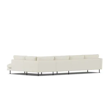 Bredhult sofa - Oslo Nature 1540-black steel, 4-seater B1 - 1898