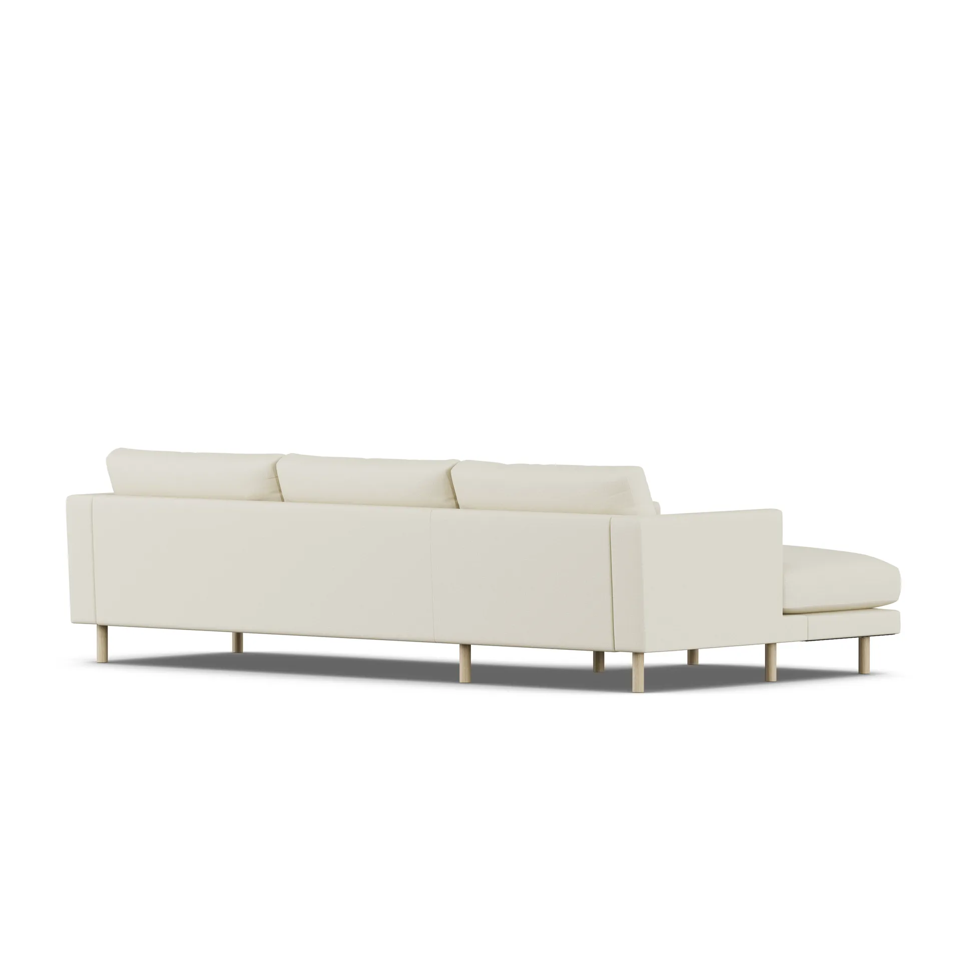 Bredhult sofa, Oslo Nature 1540-white-oiled oak, 2,5-seater C2 1898