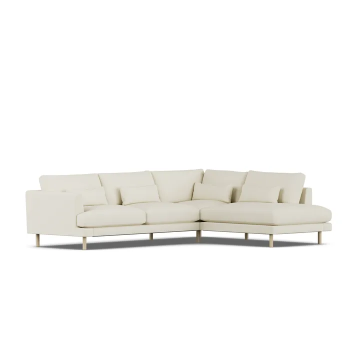 Bredhult sofa - Oslo Nature 1540-white-oiled oak, 3-seater A1 - 1898