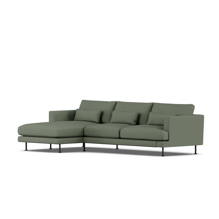 Bredhult sofa - Same Forest 6677-black steel, 2,5-seater C2 - 1898