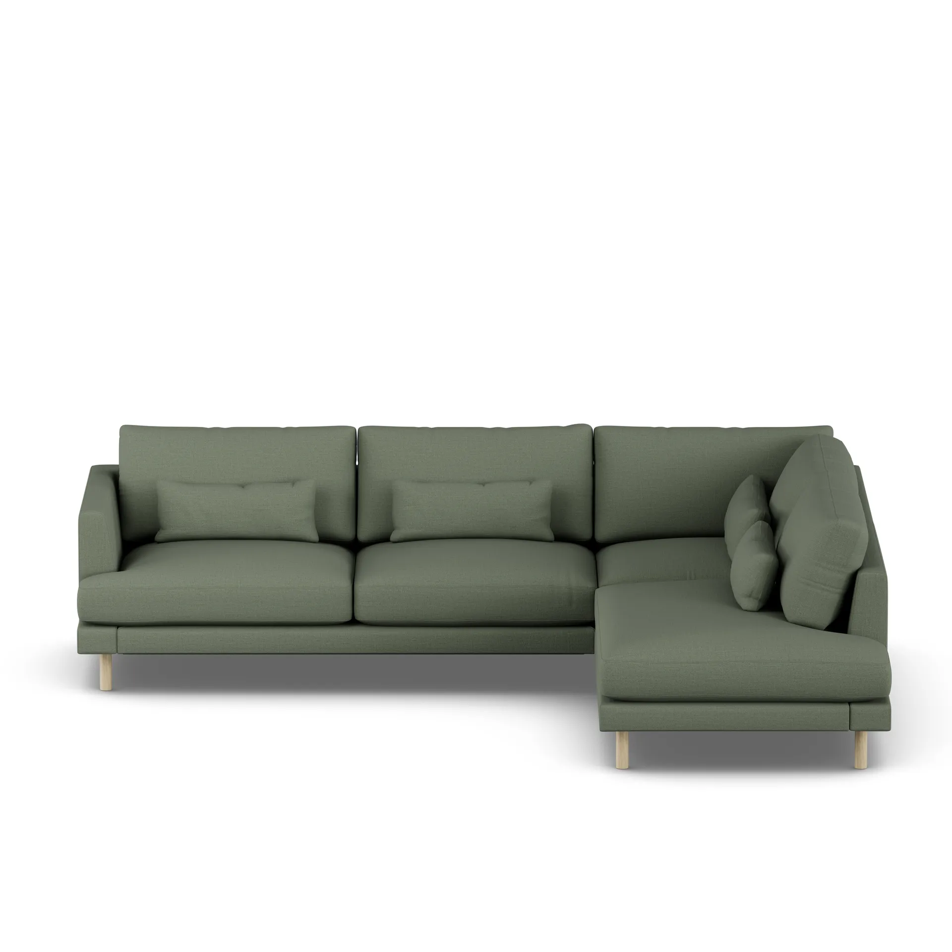 Bredhult sofa, Same Forest 6677-white-oiled oak, 3-seater A1 1898