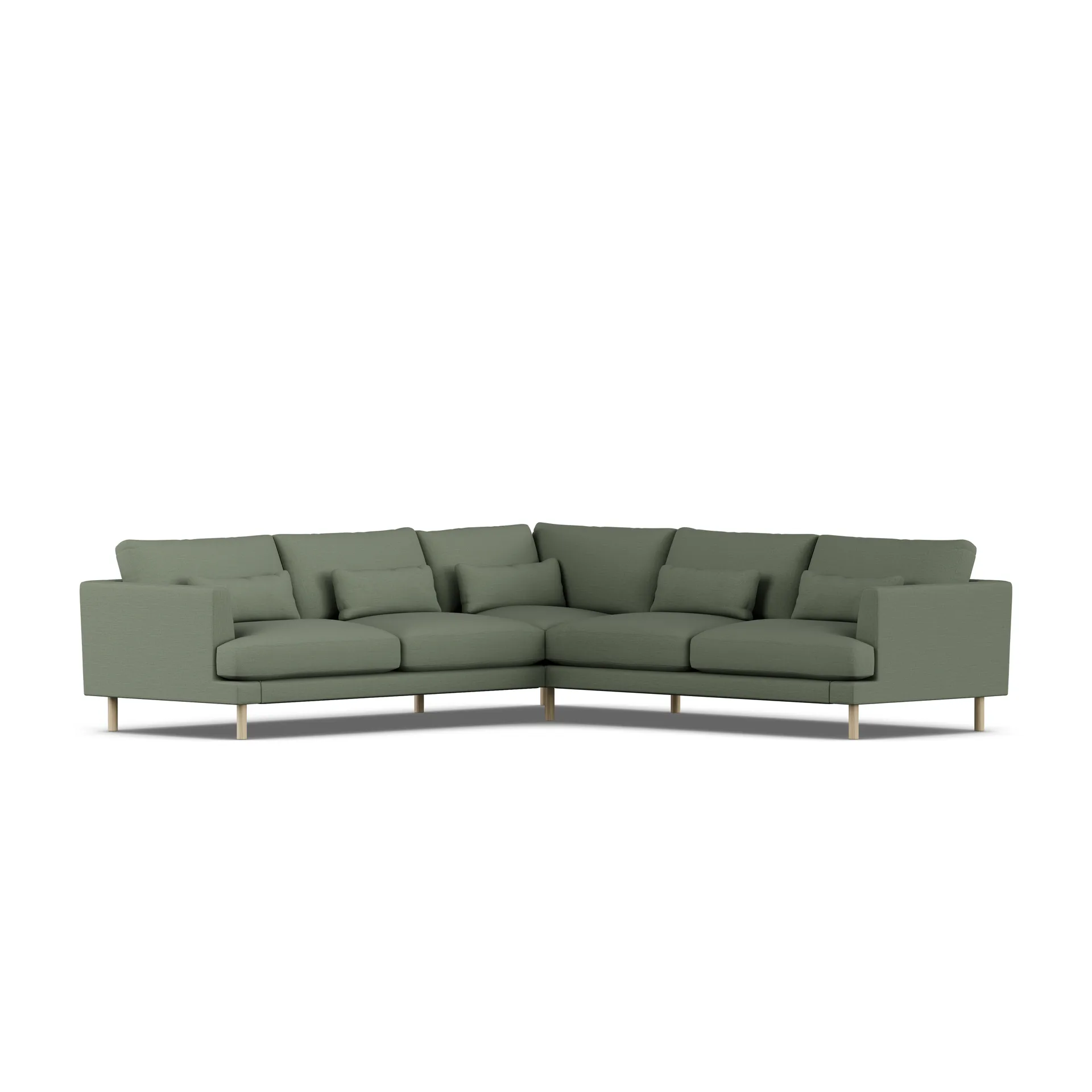 Bredhult sofa, Same Forest 6677-white-oiled oak, corner sofa F 1898