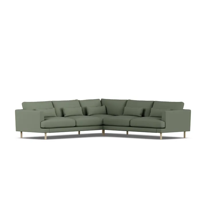 Bredhult sofa - Same Forest 6677-white-oiled oak, corner sofa F - 1898