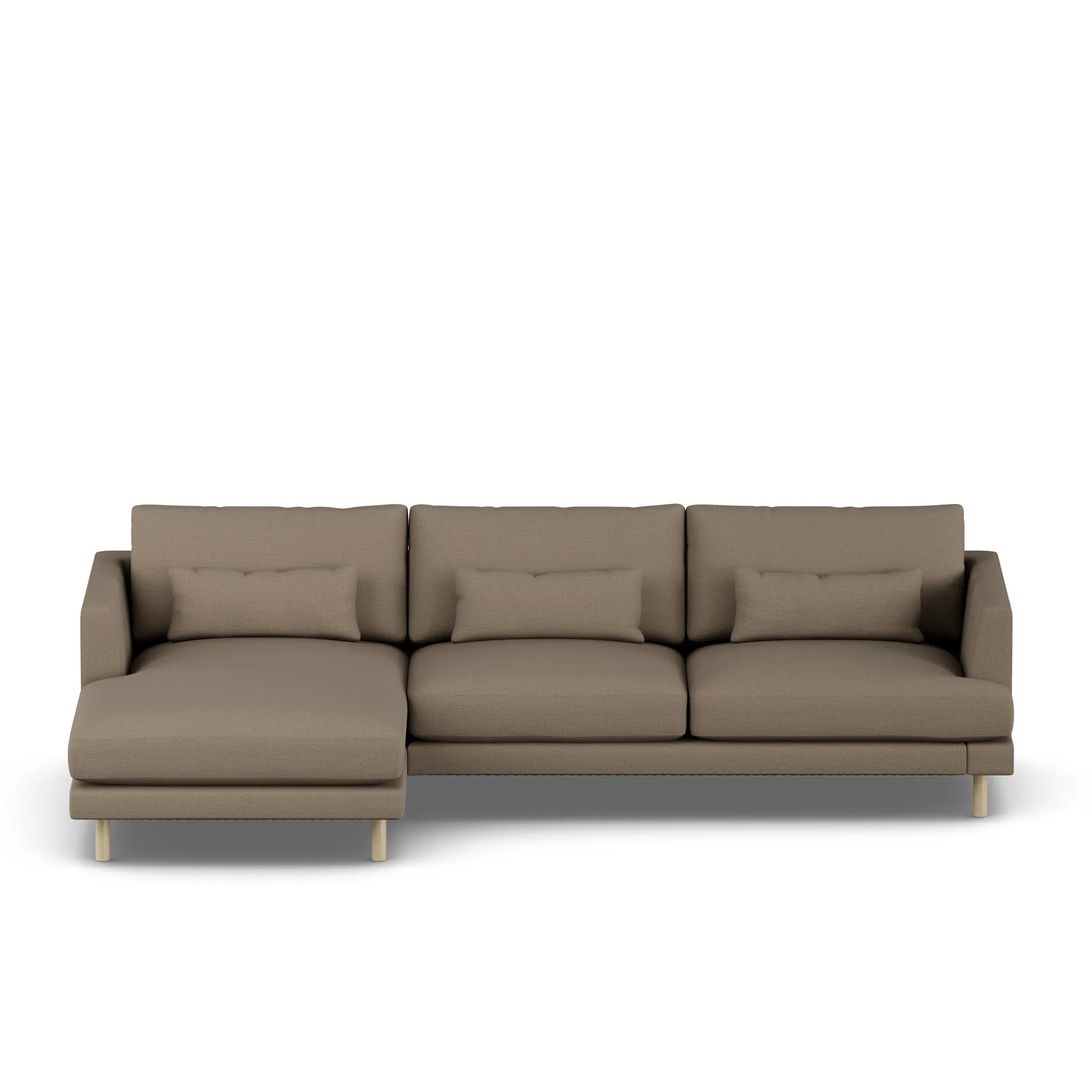 Bredhult sofa, Same Mole 6674-white-oiled oak, 2,5-seater C2 1898