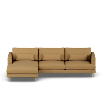 Bredhult sofa - Same Ochre 6676-white-oiled oak, 2,5-seater C2 - 1898