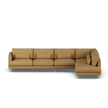 Bredhult sofa - Same Ochre 6676-white-oiled oak, 4-seater B1 - 1898