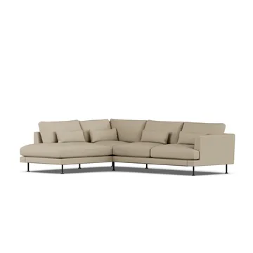 Bredhult sofa - Same Sand 6672-black steel, 3-seater A2 - 1898
